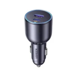 Ugreen 63W 2-Port Fast Car Charger(Grey)